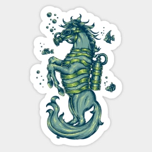 Seahorse Sticker